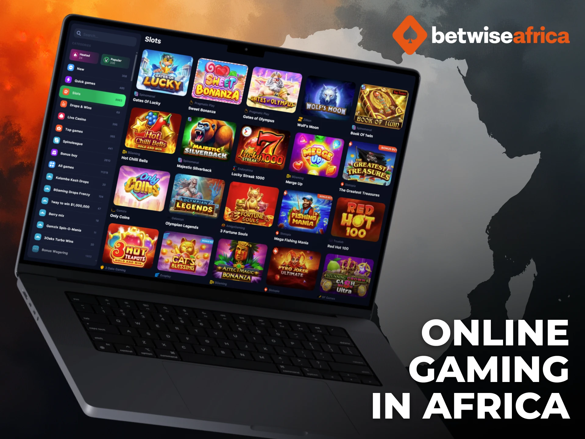 Discover gaming fun and fresh opportunities with Betwiseafrica across Africa.