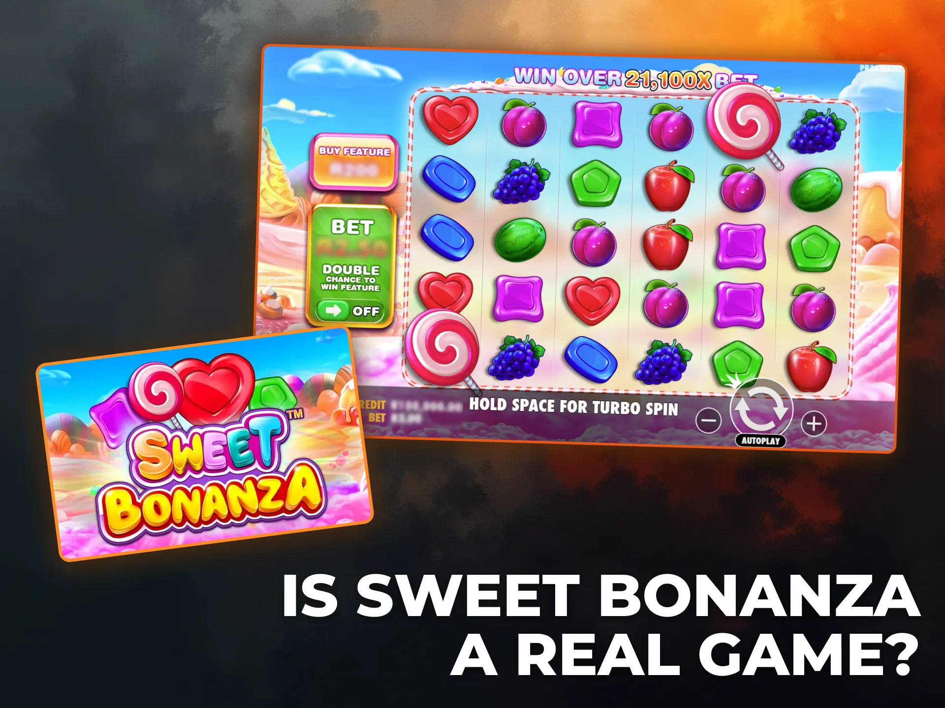 Sweet Bonanza is a legitimate slot game enjoyed in Africa.