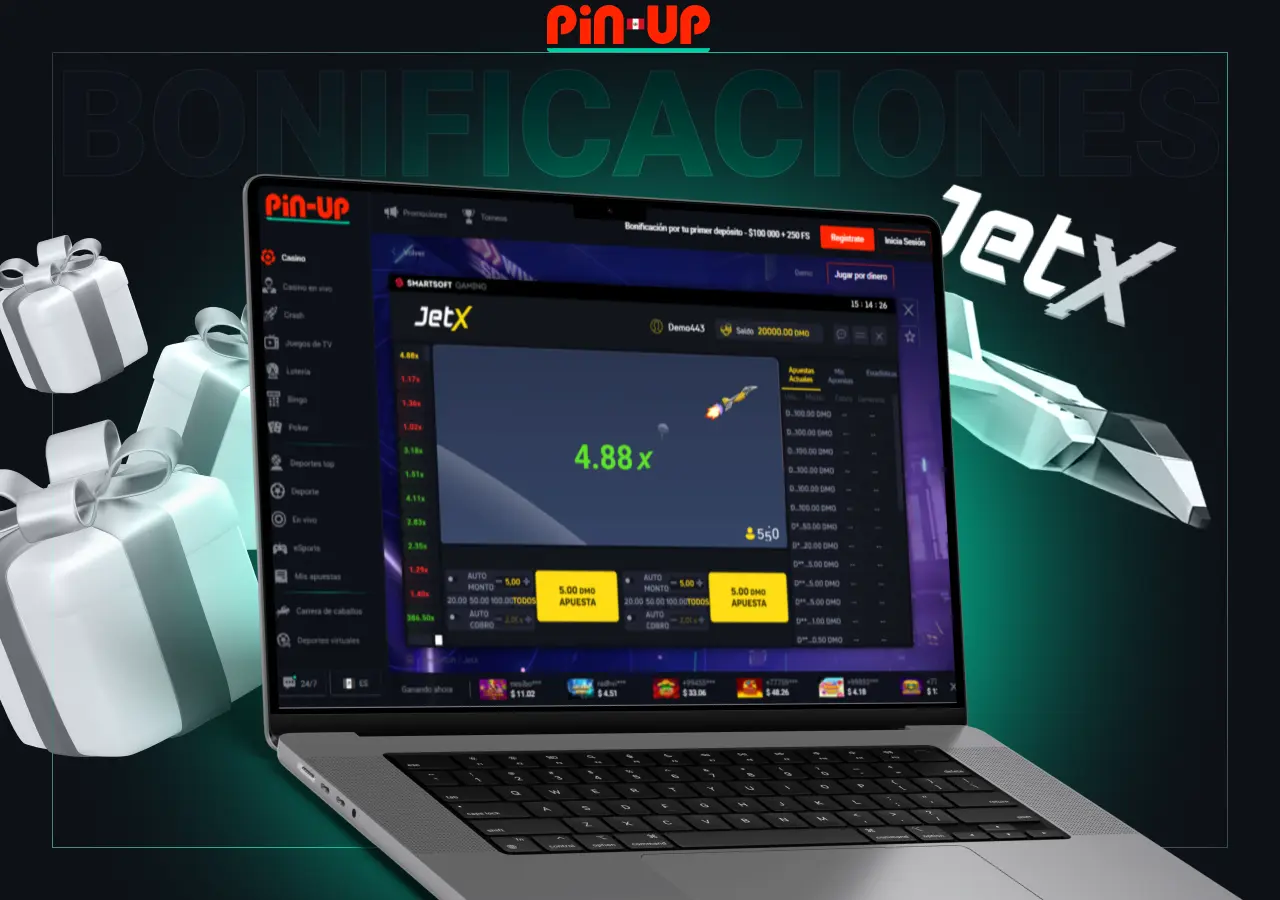 JetX game includes exciting multipliers and real-time round tracking.