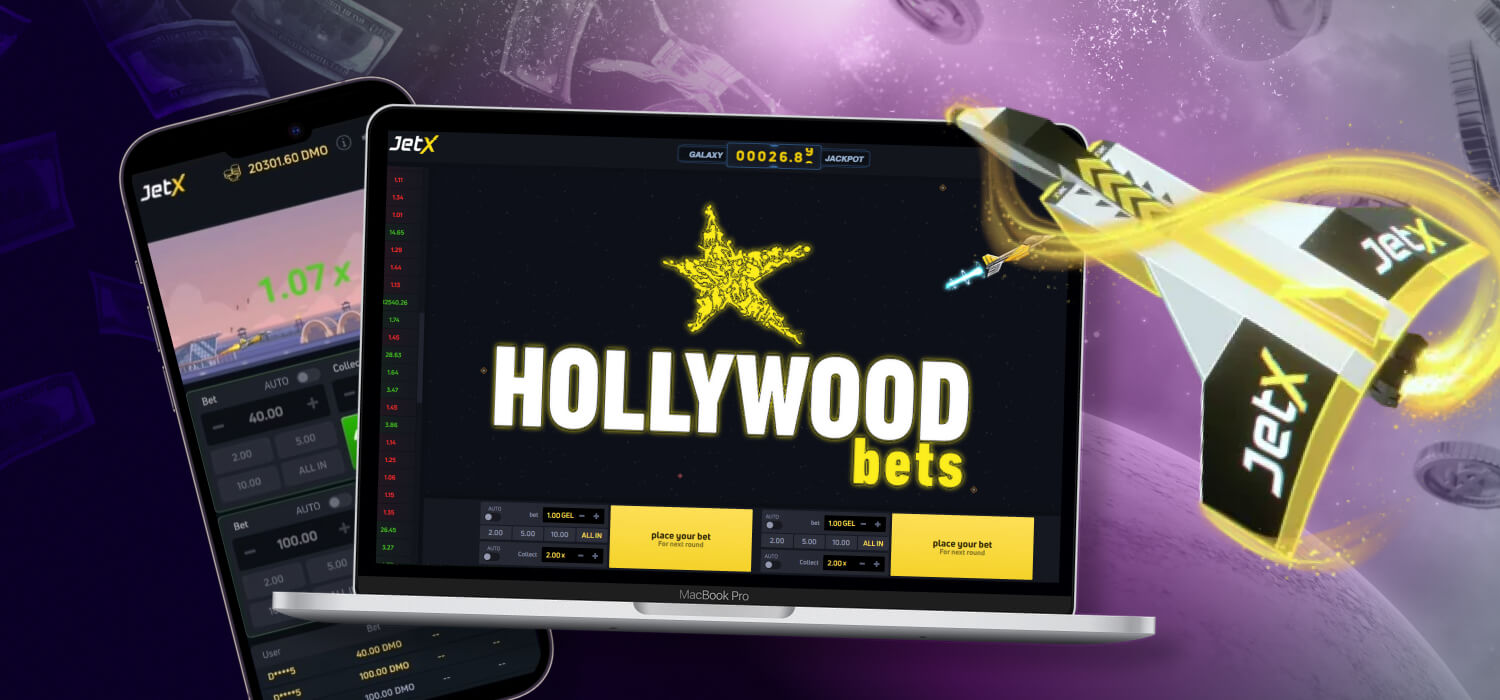 JetX game includes exciting multipliers and real-time round tracking.
