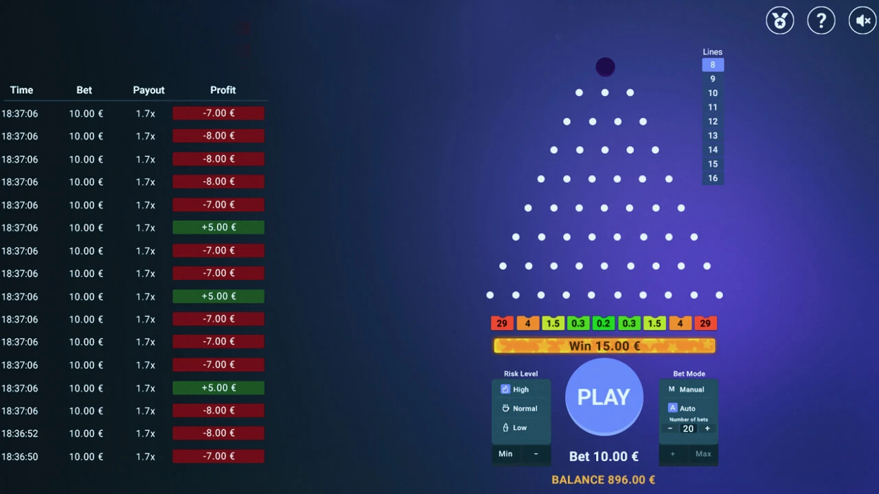 JetX game includes exciting multipliers and real-time round tracking.